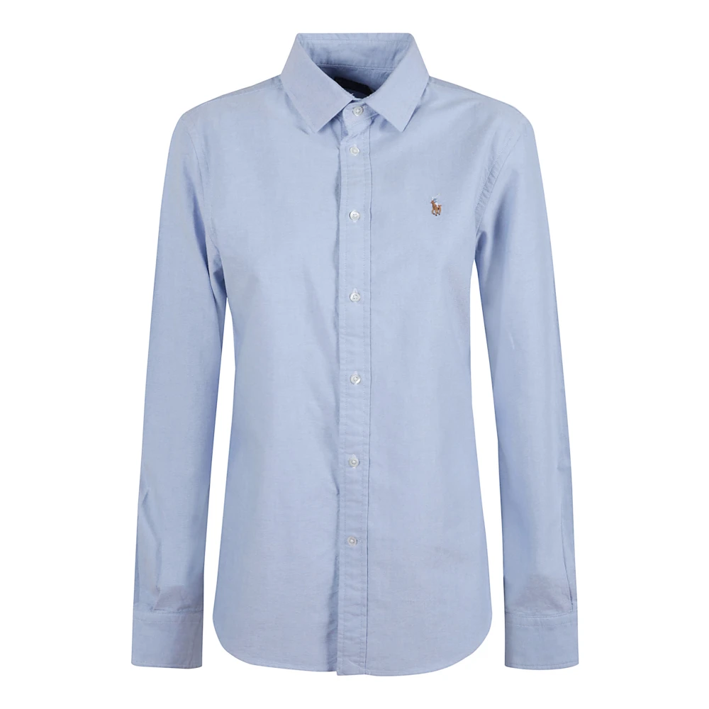 Ralph Lauren Donna Blu Button Front Shirt