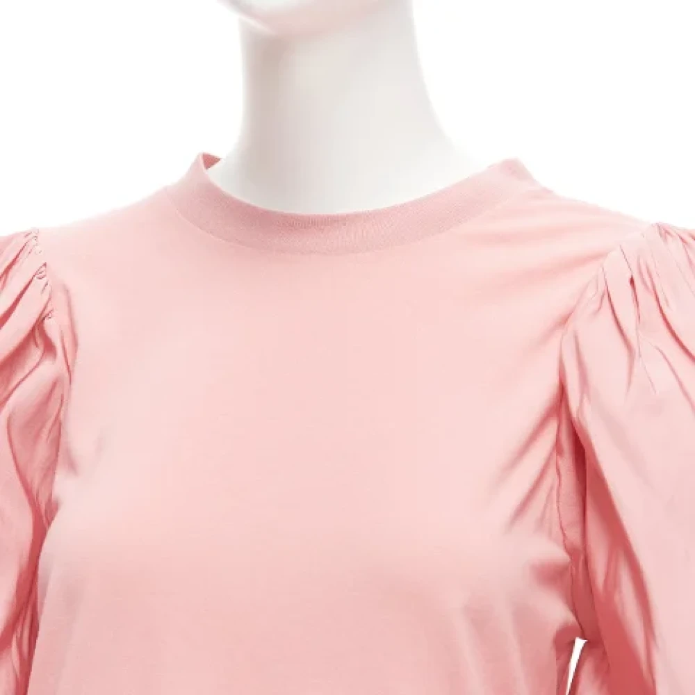 Alexander McQueen Pre-owned Cotton tops Pink Dames