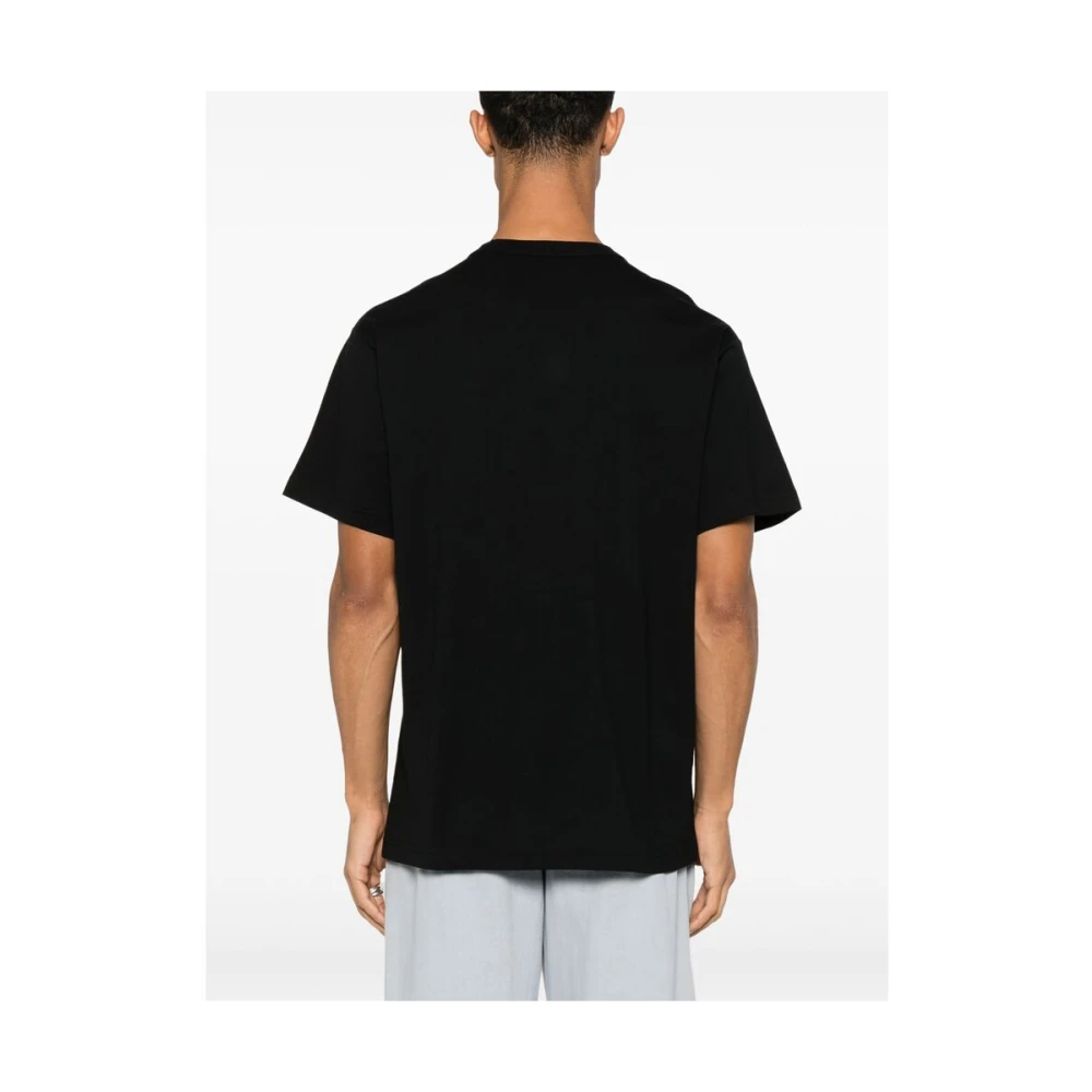 Versace Jeans Couture Zwart Crew Neck T-shirt Black Heren