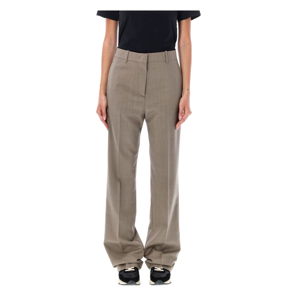 Golden Goose Wollen Tailored Broek Gray Dames