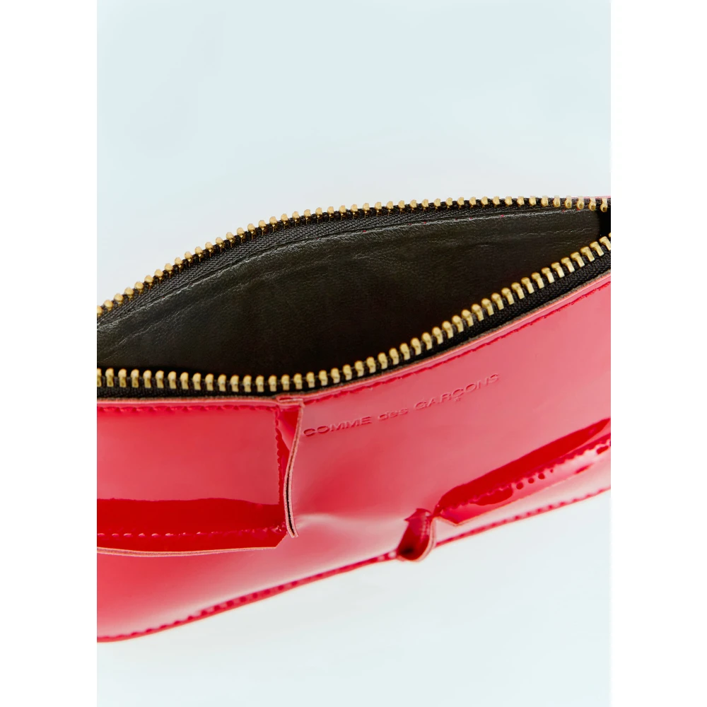 Comme des Garçons Patentleren ritszakje Red Dames