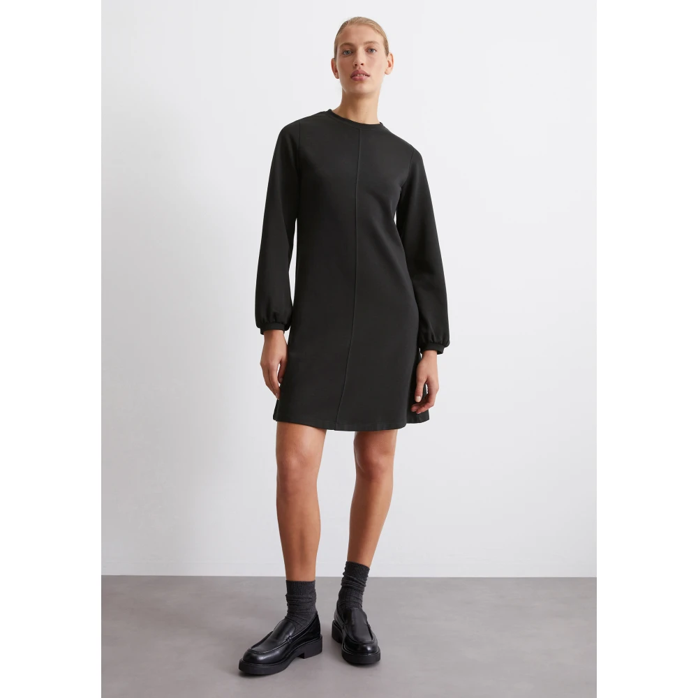 Marc O'Polo Jerseyjurk relaxed Black Dames