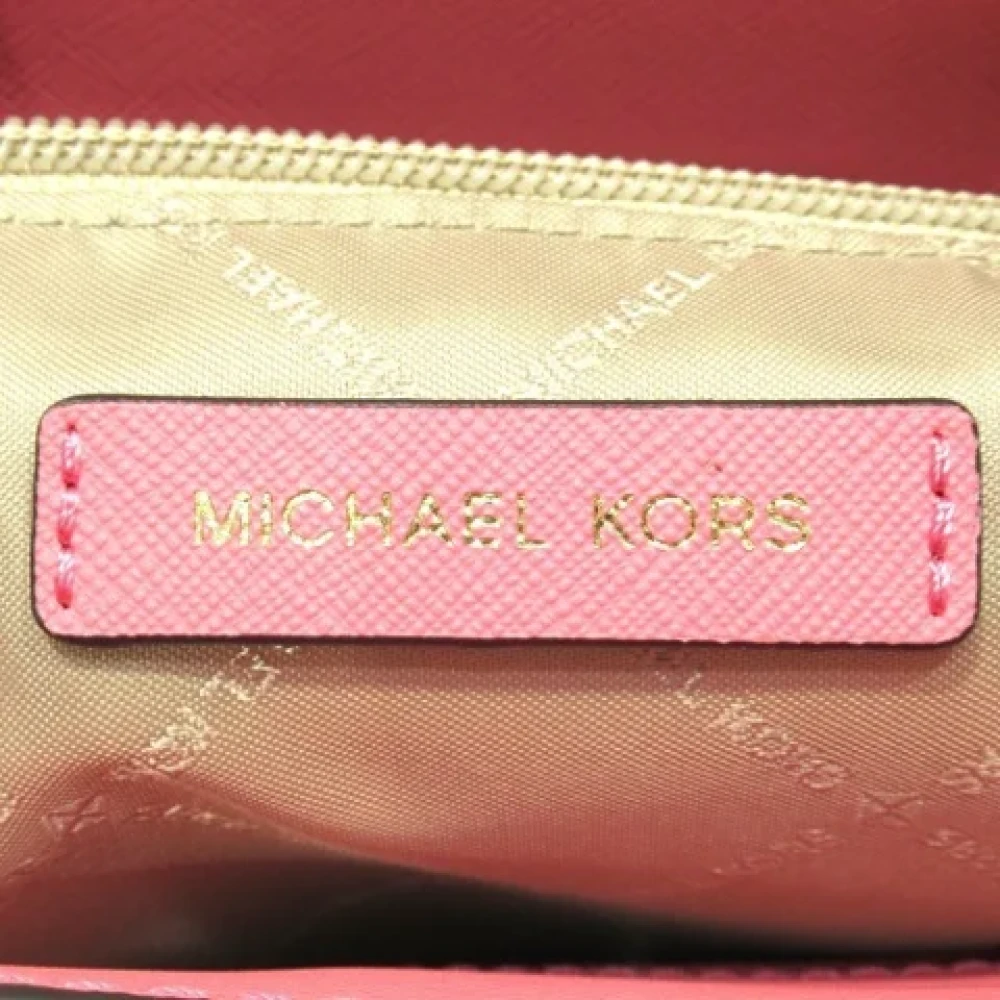 Michael Kors Pre-owned Fabric shoulder-bags Pink Dames