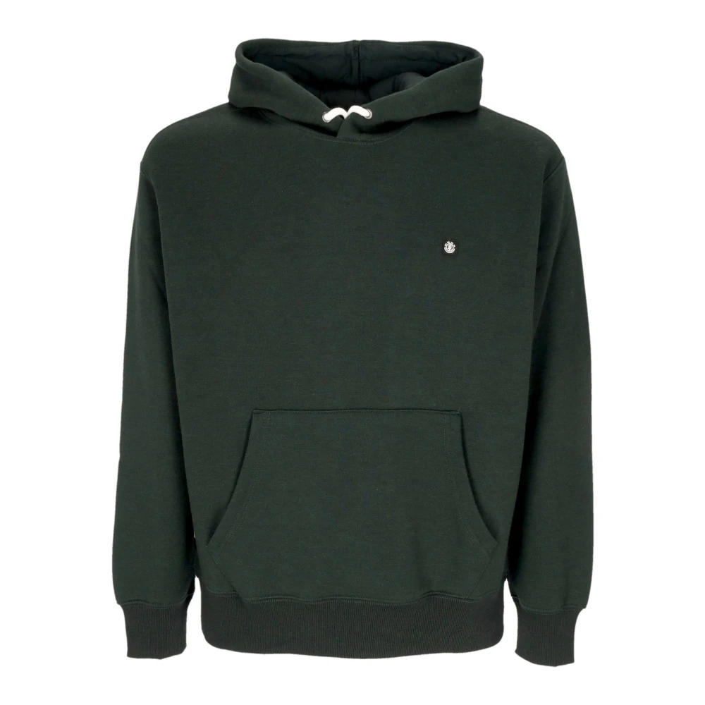 Element Donkergroene hoodie met kangoeroezak Green Heren