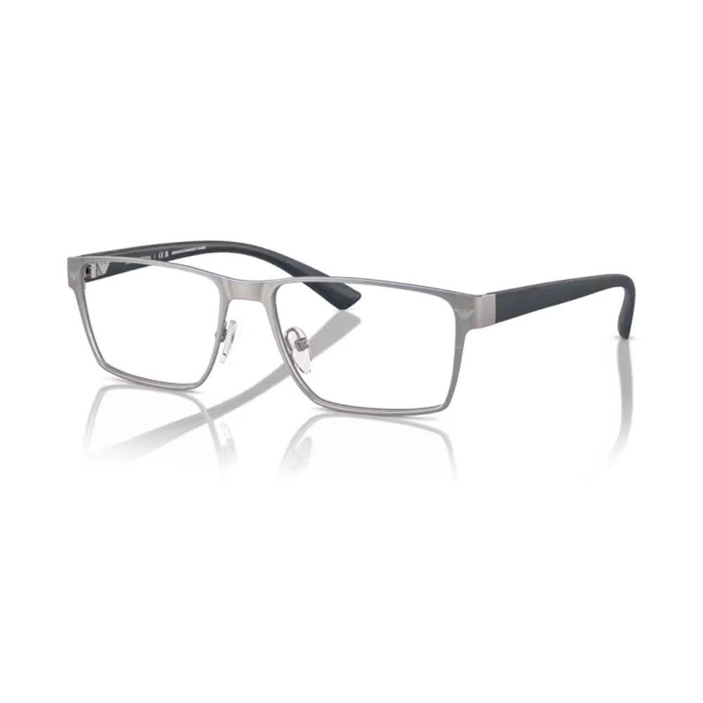 Emporio Armani Unisex Gray Glasses, 55 Mm, Eyewear Frames