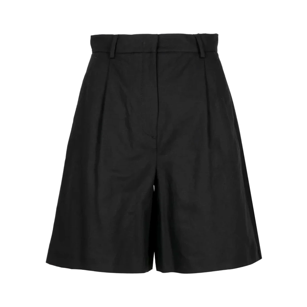 Max Mara Casual Shorts Black Dames