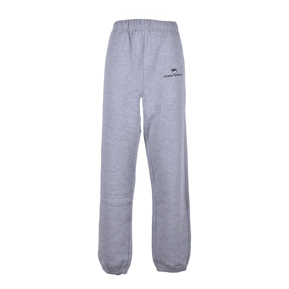 Chiara Ferragni Collection Katoenen broek met stijl White Dames