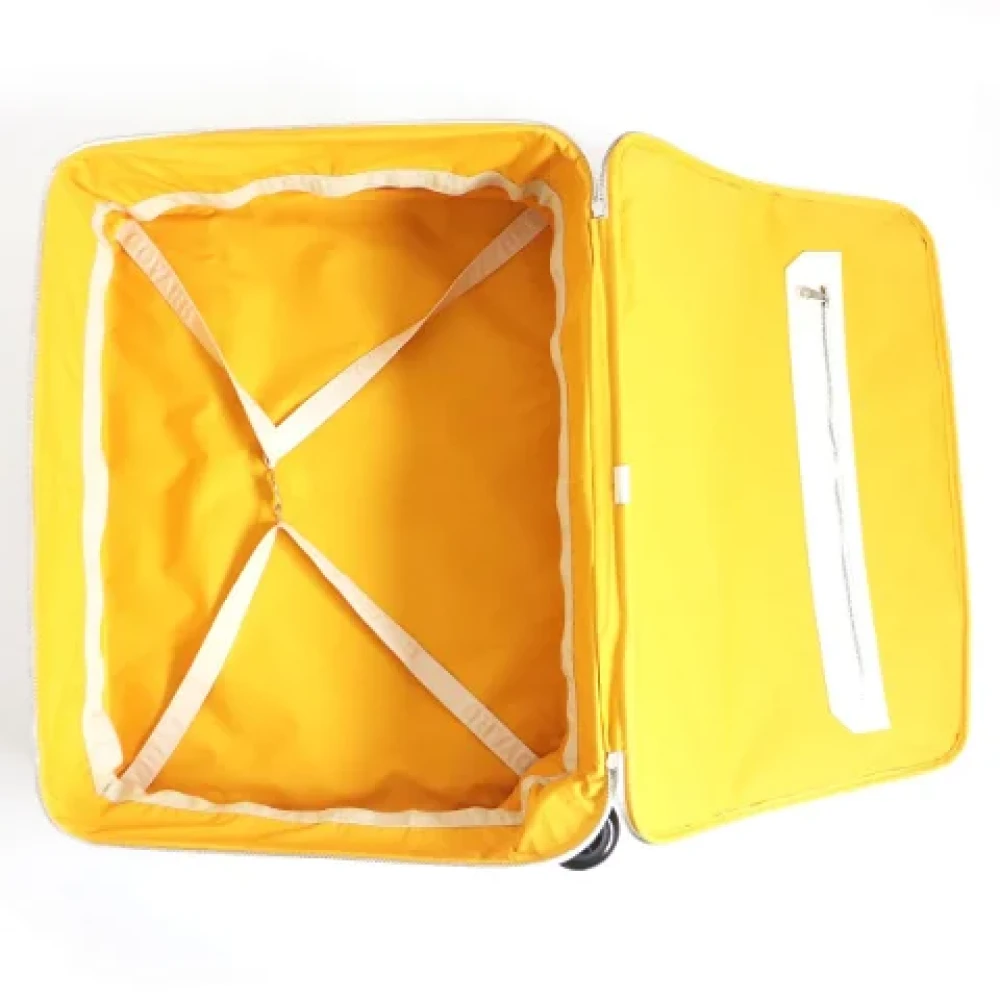 Goyard Vintage Pre-owned Leather travel-bags White Dames