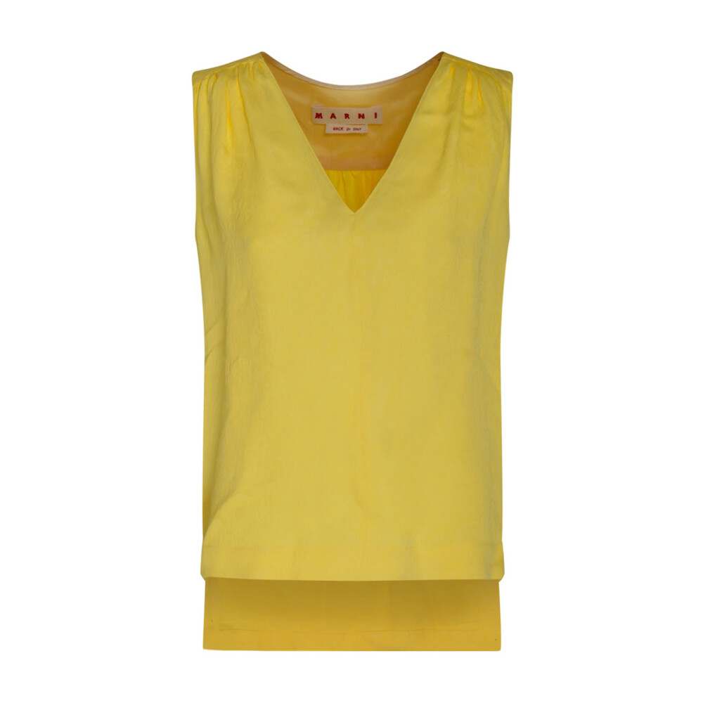 Men's Essentials Cotton Tank Top Neon Yellow– BESPOKE MODA