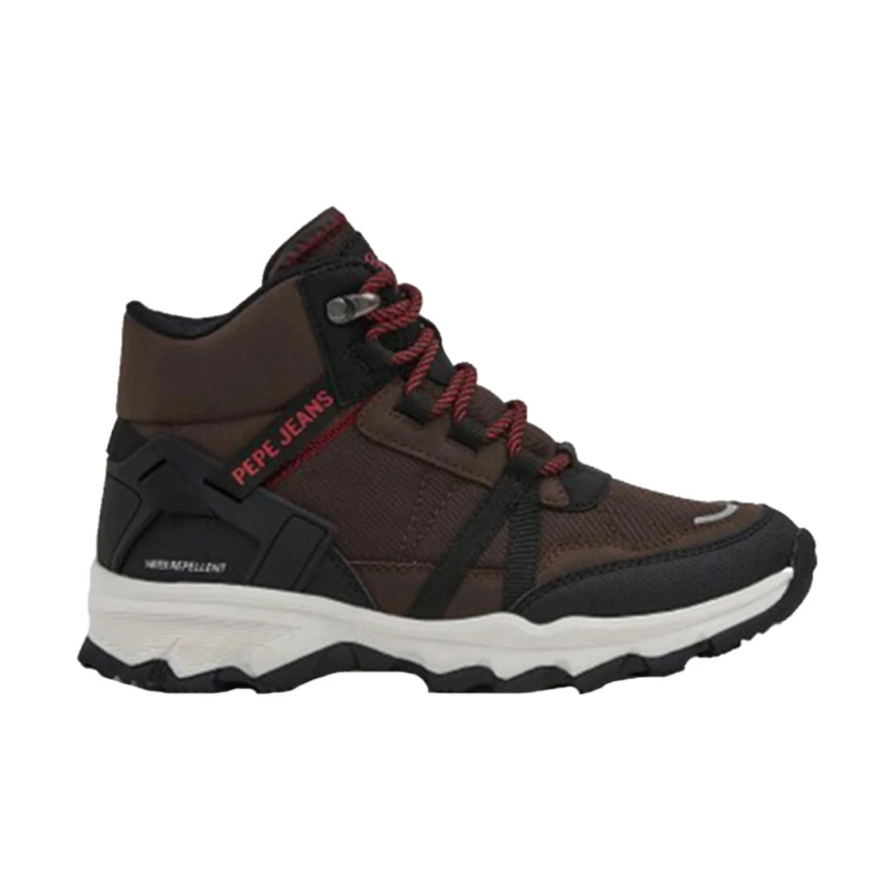 Pepe Jeans Boys Brown Kids Boots, 32 Eu, Ankle Boots