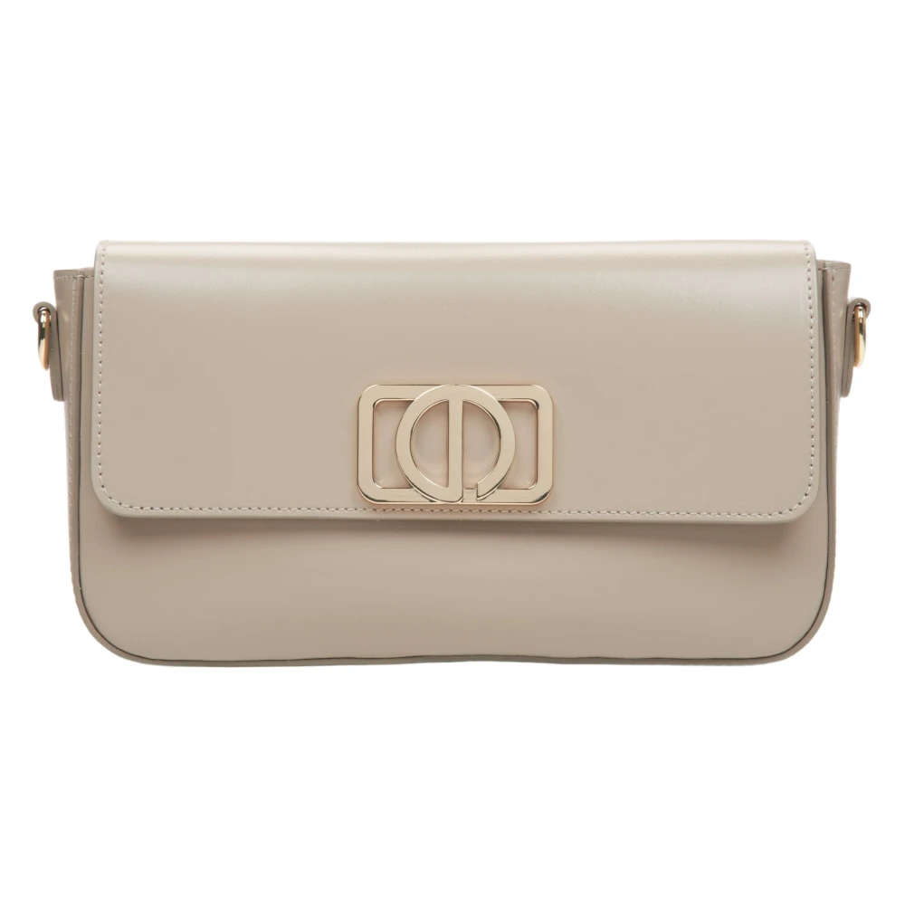 Estro Dames Kleine Beige Baguette Handtas Er00115407 Beige Dames