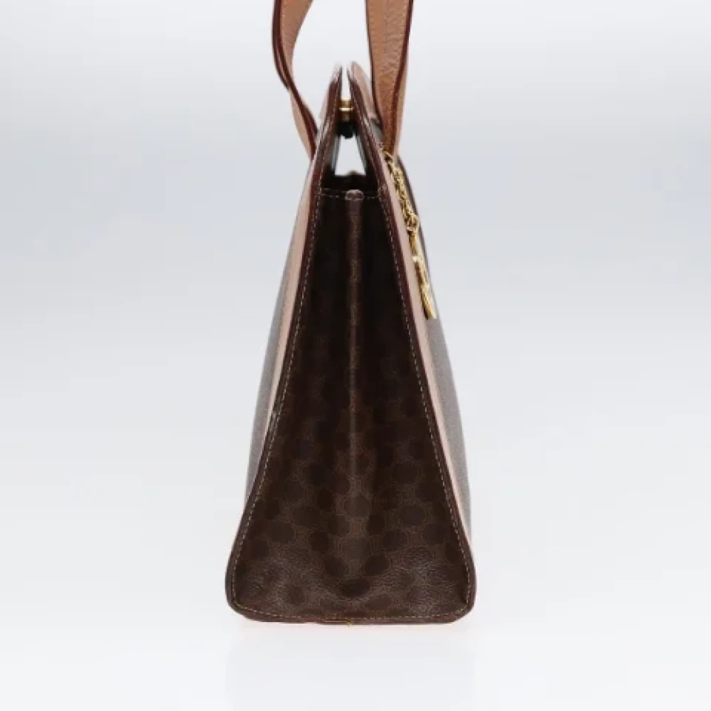 Celine Vintage Pre-owned Leather shoulder-bags Brown Dames