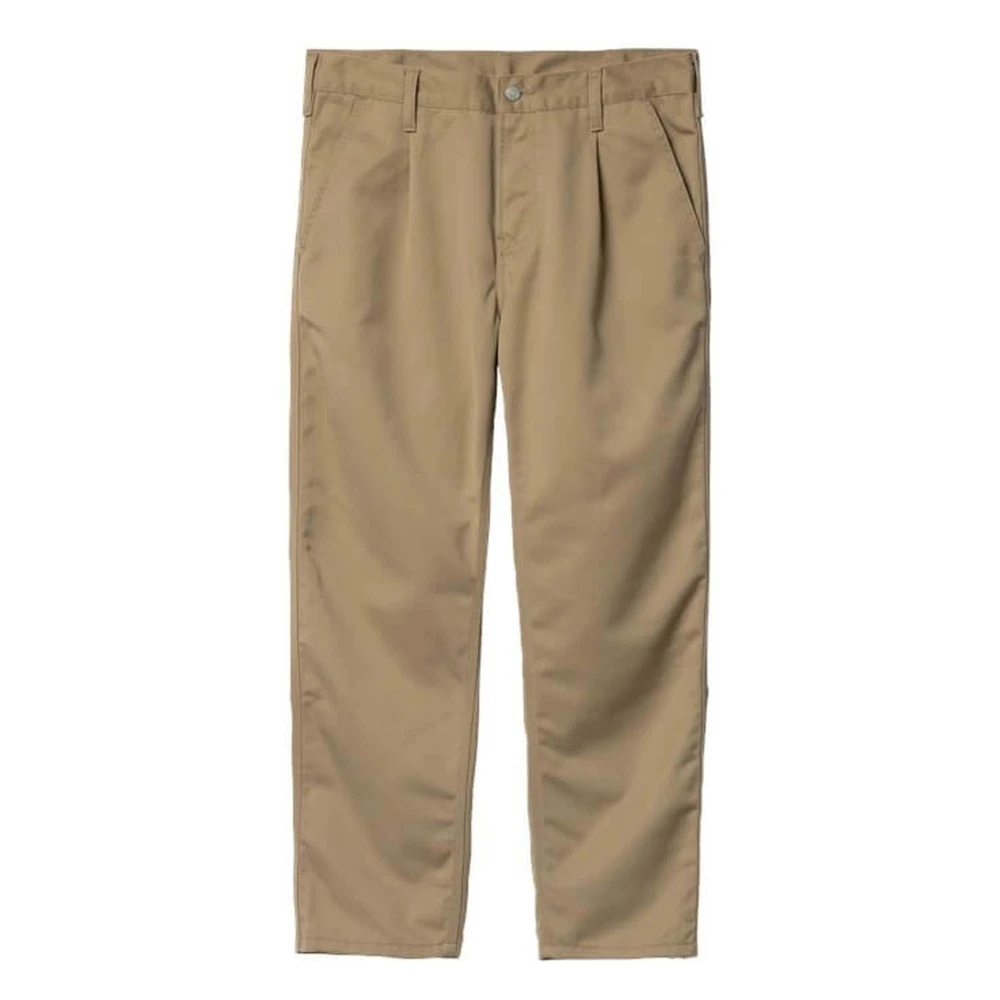 Carhartt WIP Abbot Lange broek Brown Heren
