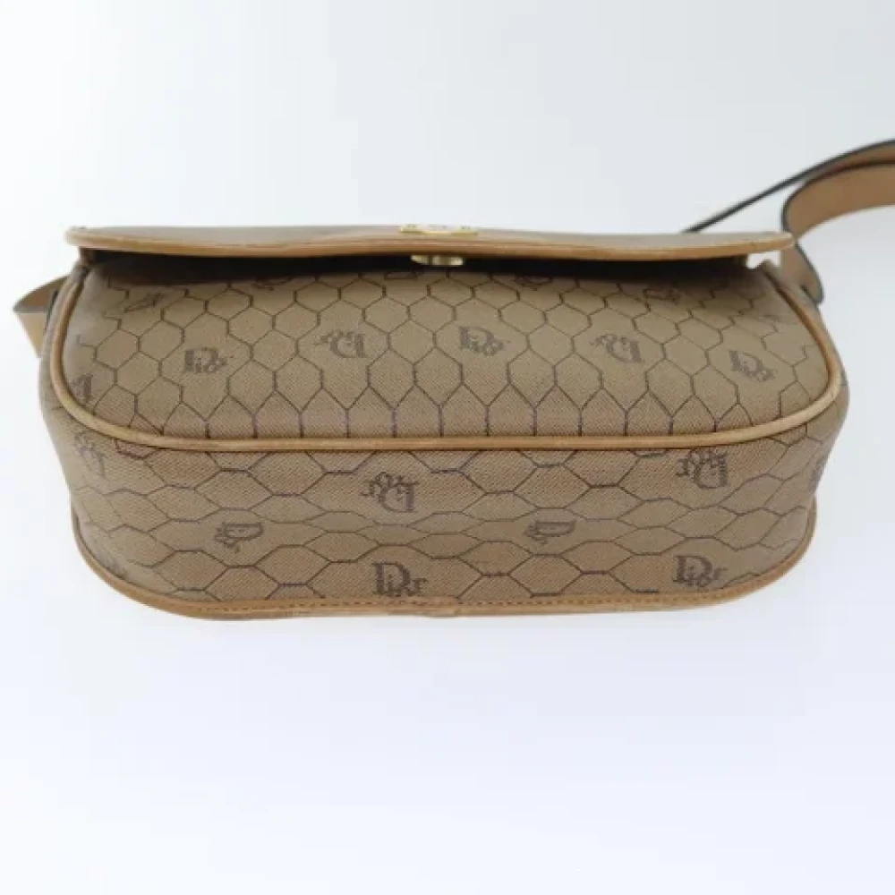 Dior Vintage Pre-owned Leather dior-bags Brown Dames