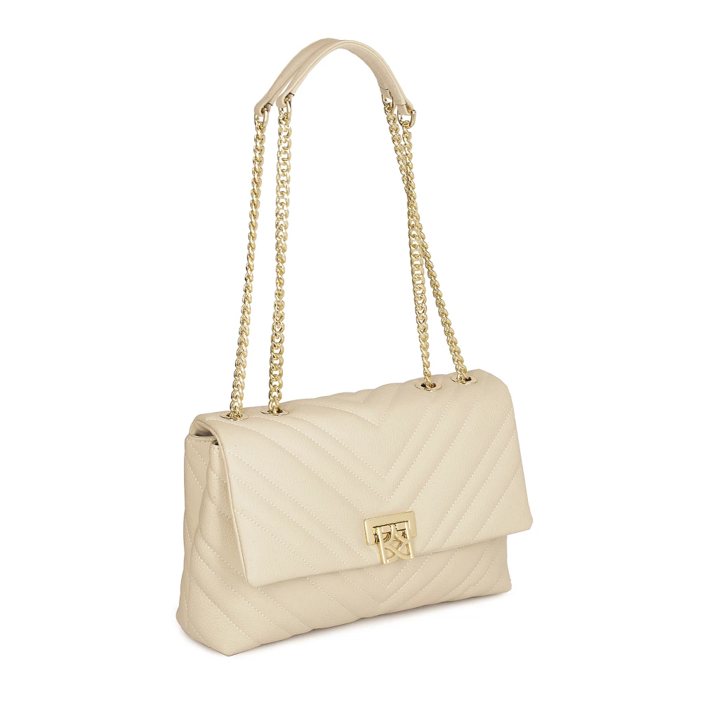 Kazar Gewatteerde tas met klep Beige Dames