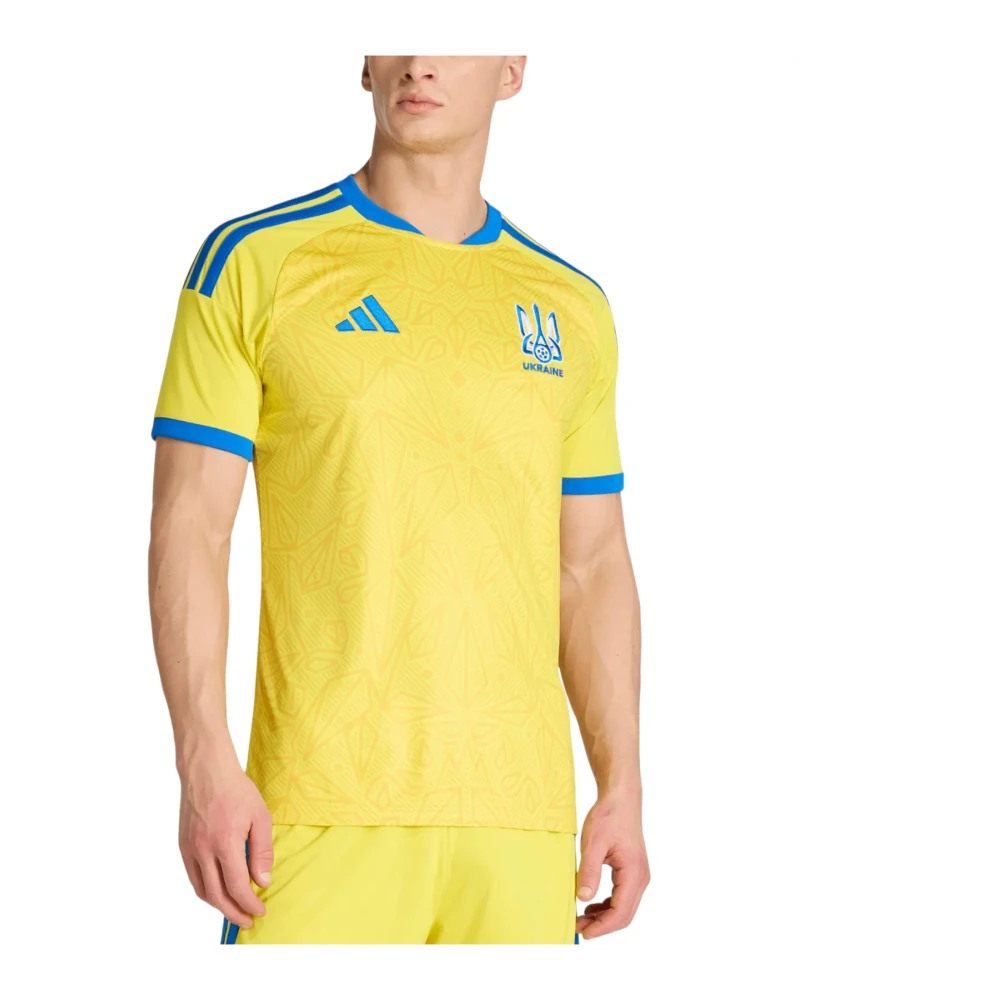 Adidas Yellow Ukraine 26 Home Jersey - Male - Training - M - Sport