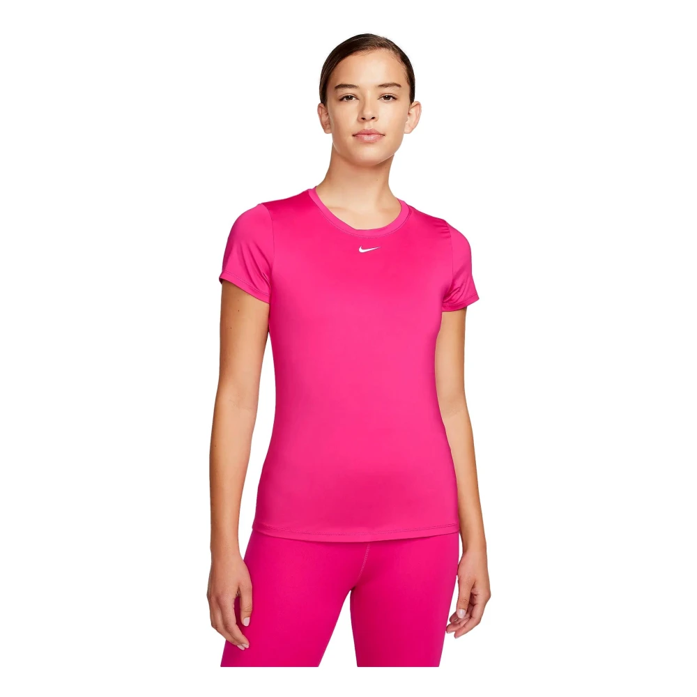 Nike Dri-Fit One T-Shirt voor dames Pink Dames