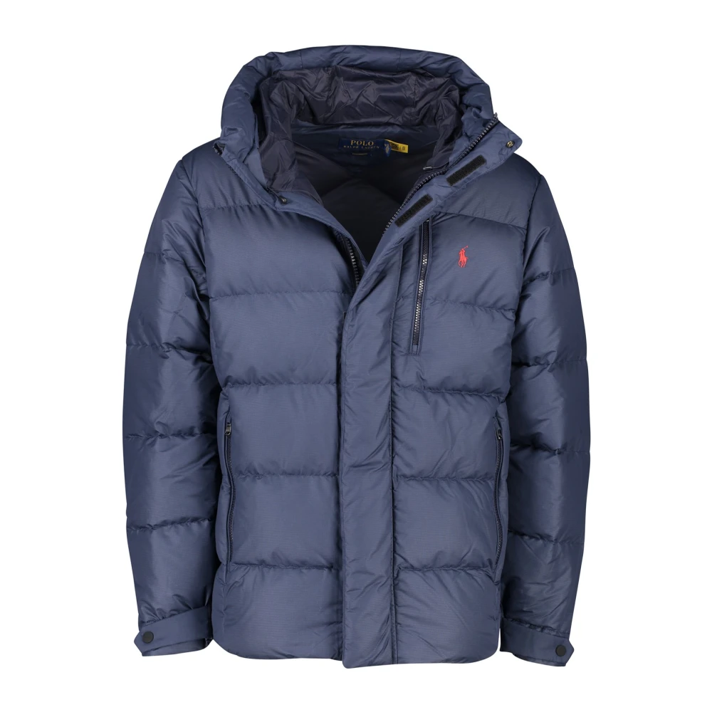 Ralph Lauren Polo winterjas donkerblauw Blue Heren