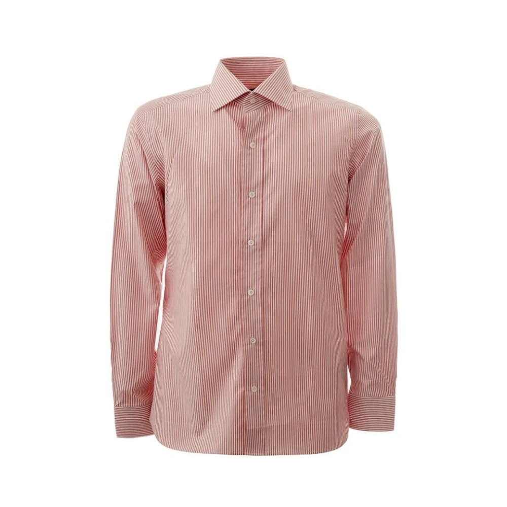Tom Ford Luxe Roze Katoenen Overhemd voor Mannen Pink Heren