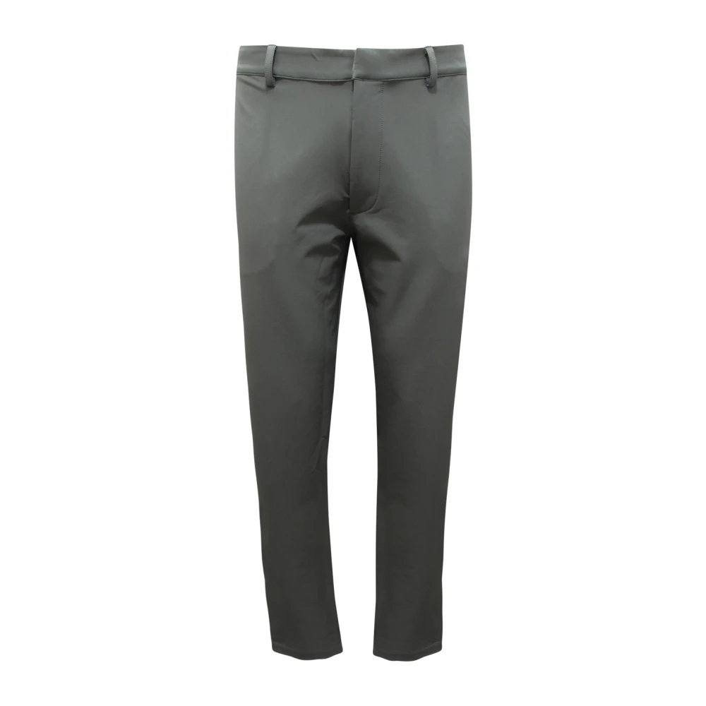 Armani Men's Green Slim-Fit Trousers, 2XS, Training Slim Urban Chic Trousers