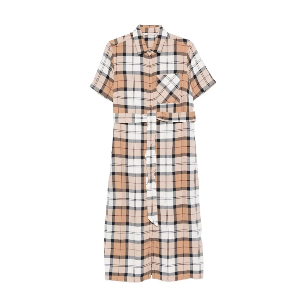 Barbour Women's Fern Tartan Midi Dress