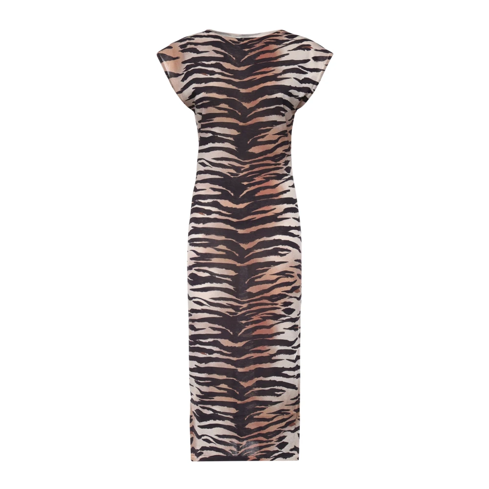 Pinko Women's Multicolor Midi Dresses, Xs, Epicentro Dress