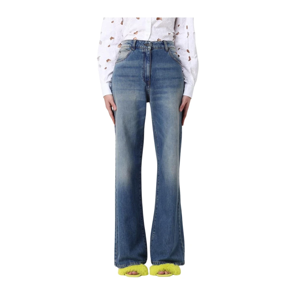 Msgm - Jeans > Wide Jeans - Blue - Msgm - Modalova