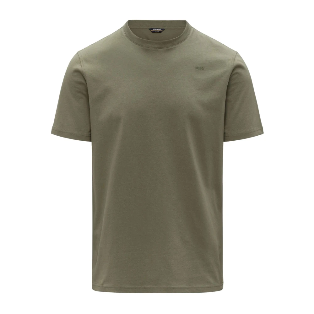 K-Way Uomo Verde Top, S, New,