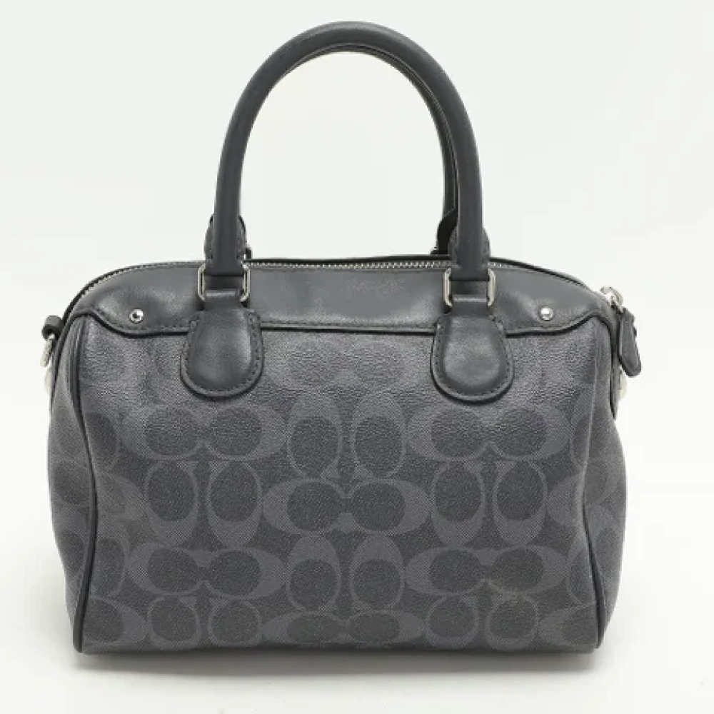 Coach Pre-owned Leather handbags Blue Dames