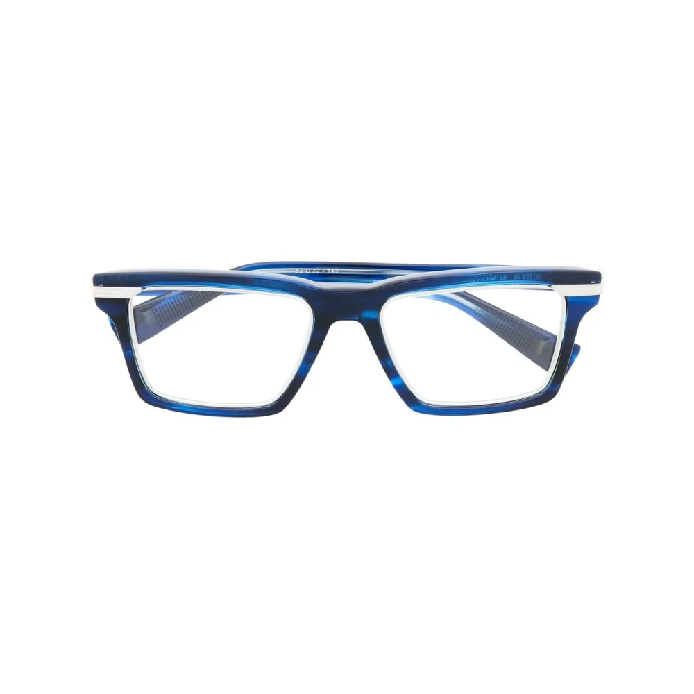 Balmain Glasses Blå Unisex