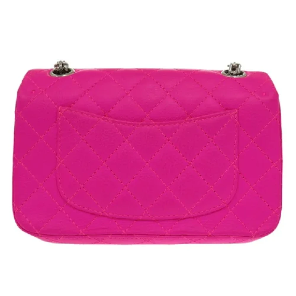 Chanel Vintage Pre-owned Fabric chanel-bags Pink Dames