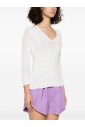 witte-v-hals-trui-met-textuur
