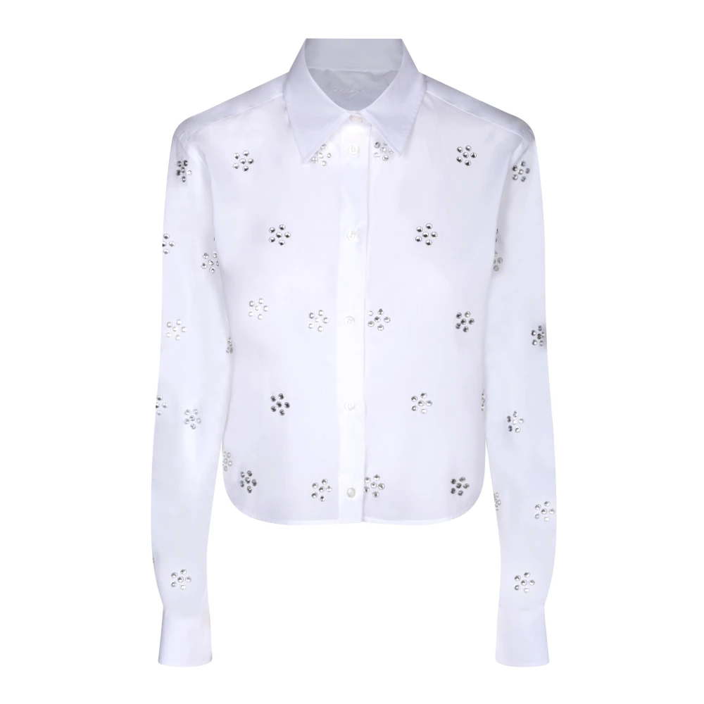 Msgm Witte Shirt Dameskleding White Dames