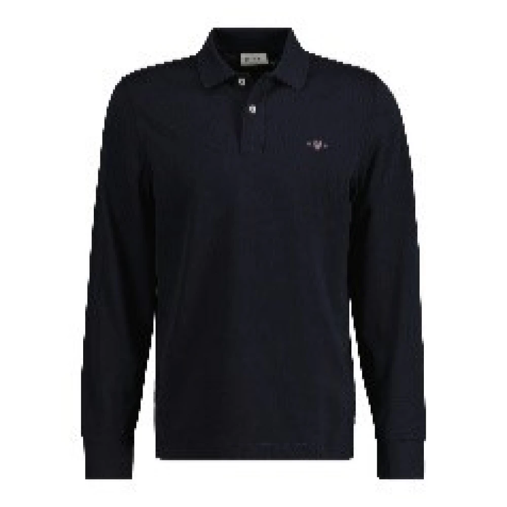 Gant - Tops > Polo Shirts - Black - Gant - Modalova