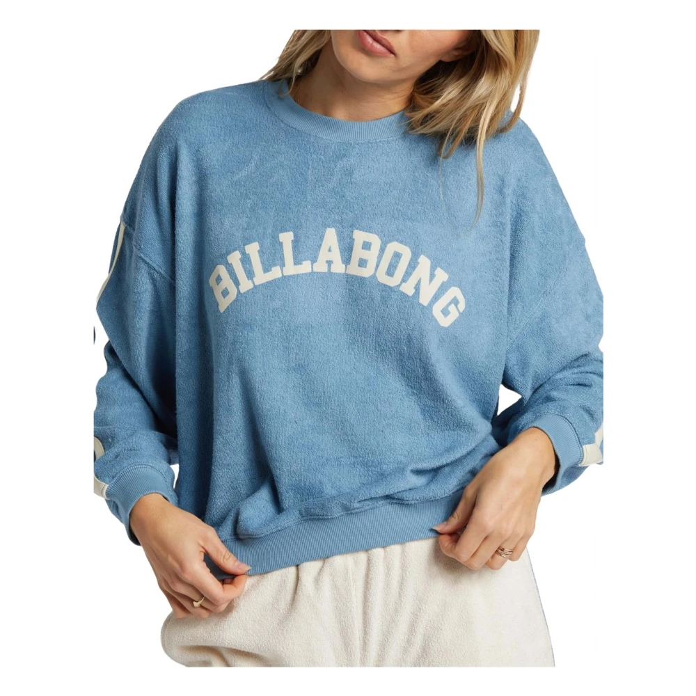 Billabong Nieuwe School Hoodie Blue Dames