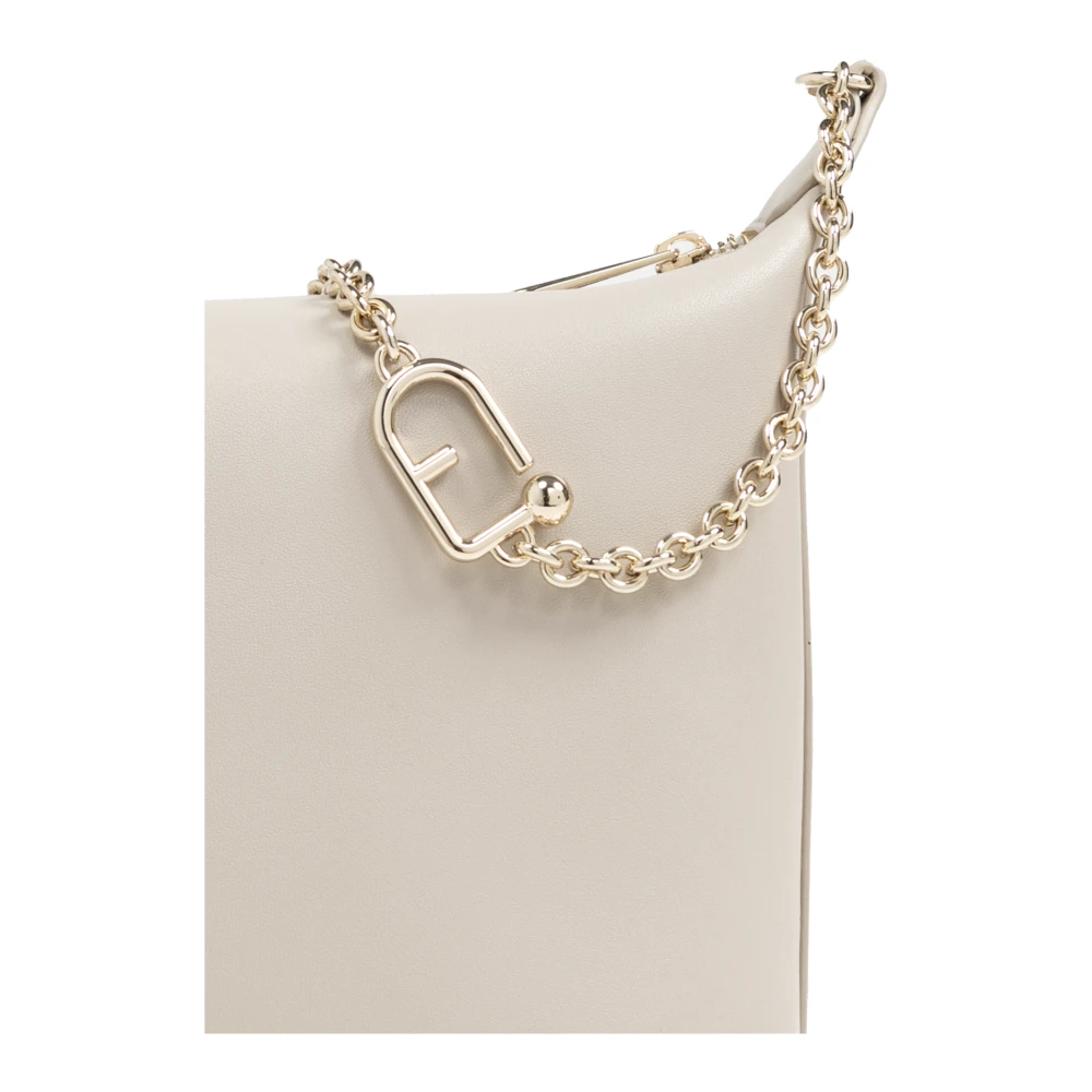 Furla Schoudertas Nuvola Mini Beige Dames