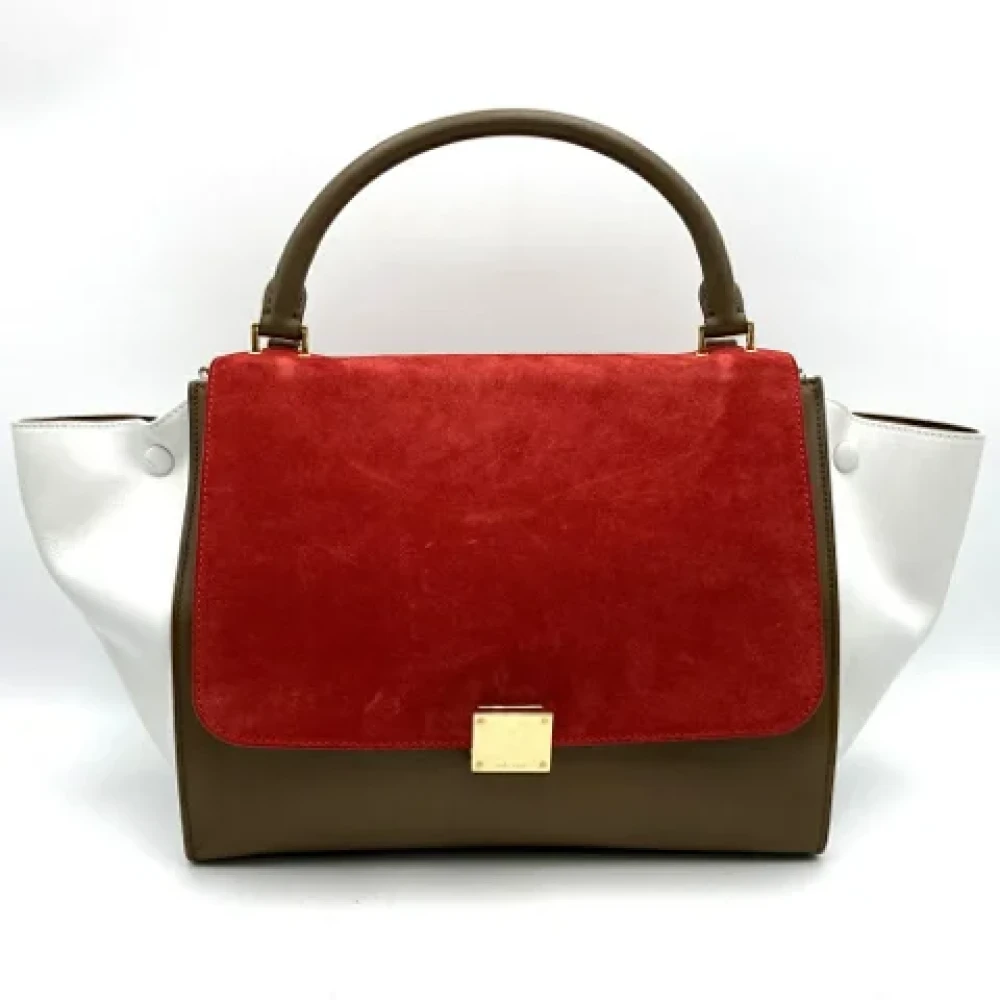 Celine Vintage Pre-owned Leather totes Brown Dames