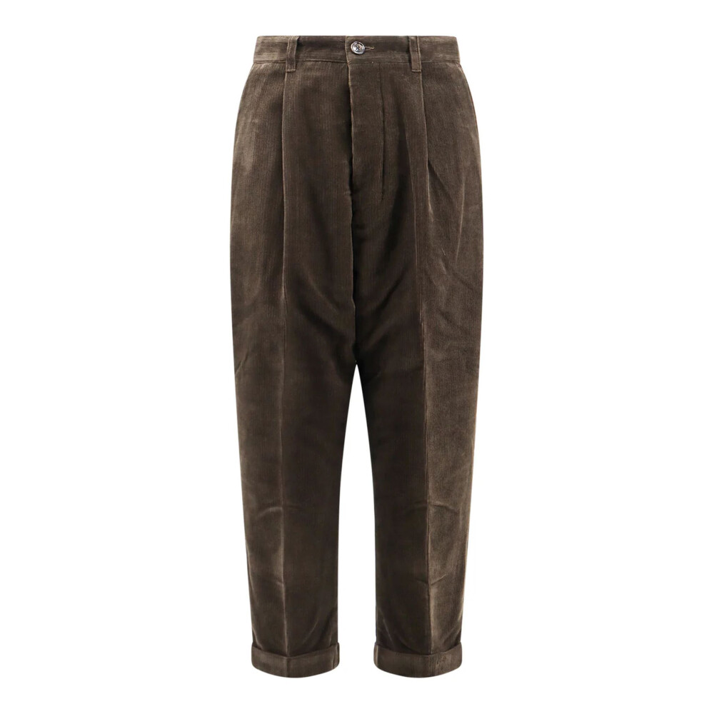 Pantalon carotte marron orders