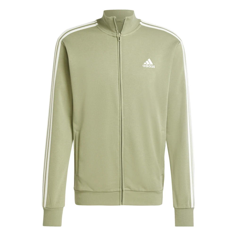 Adidas Tracksuit Basic 3-Stripes Compleet Tracksuit Green Heren