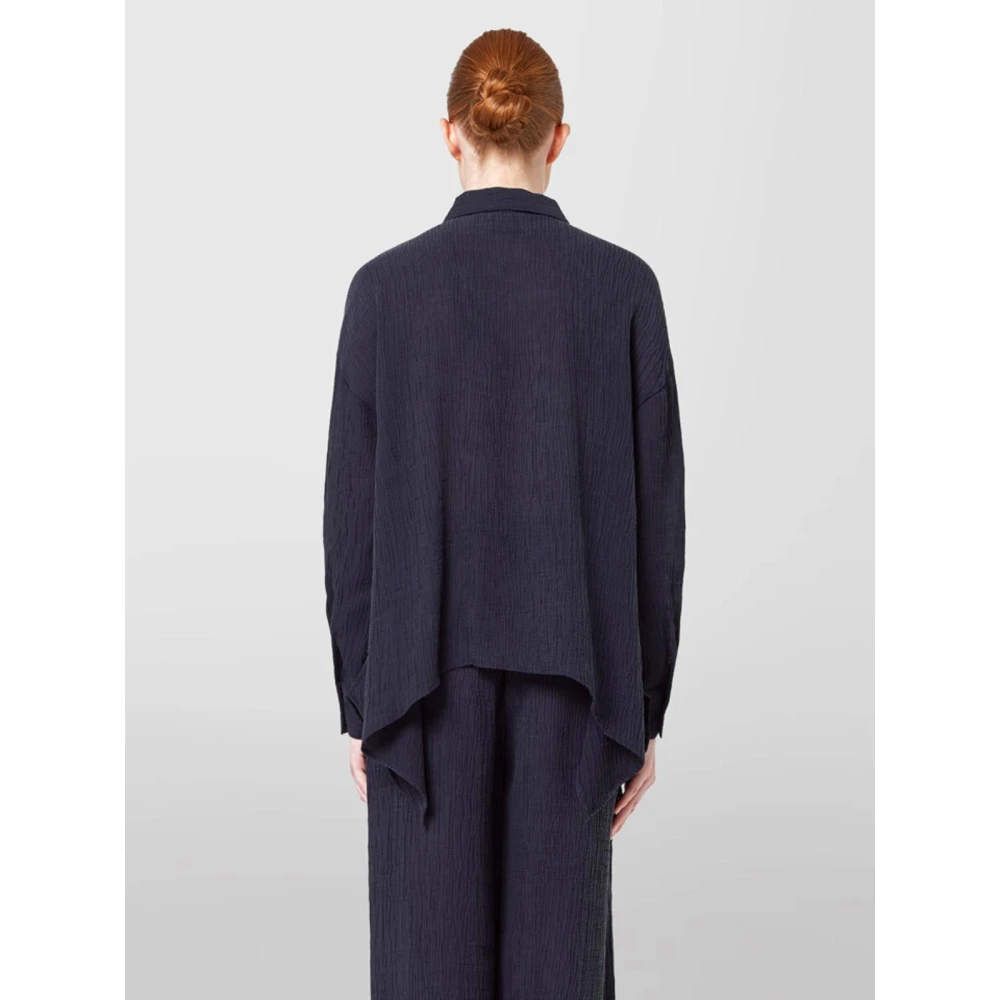 Alpha Studio Stijlvol Overhemd Blue Dames