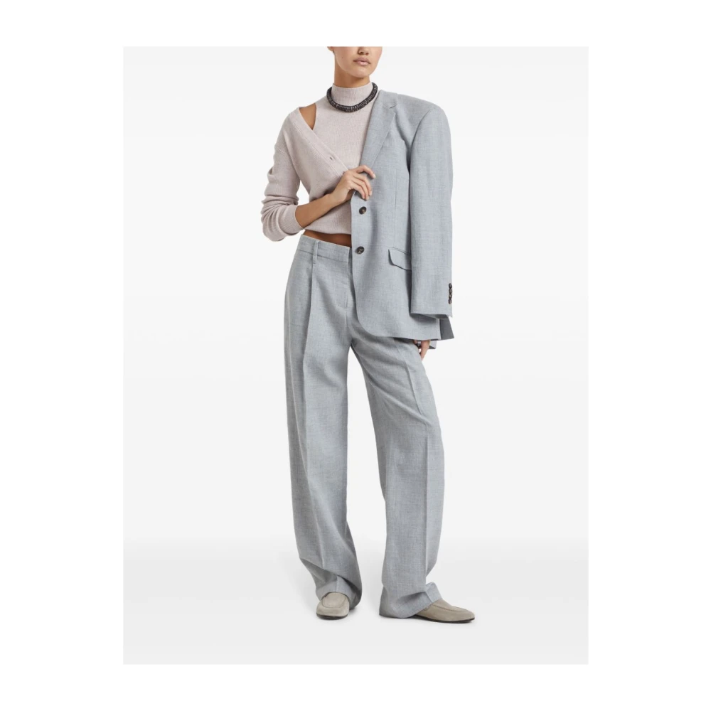 BRUNELLO CUCINELLI Luxe Sweaters Collectie Beige Dames