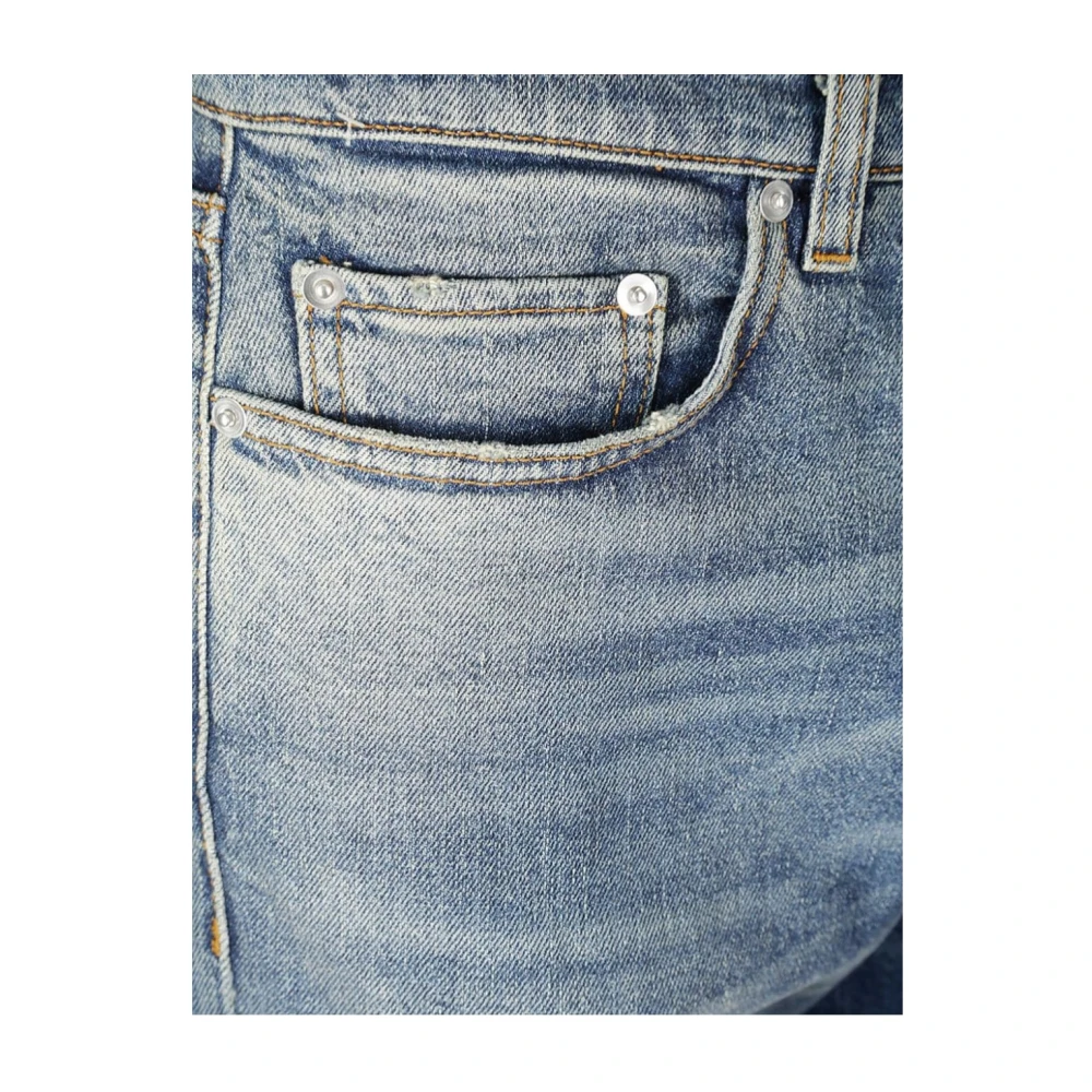 Haikure Tokyo Slim L0848 Blue Slim-fit Jeans Blue Heren