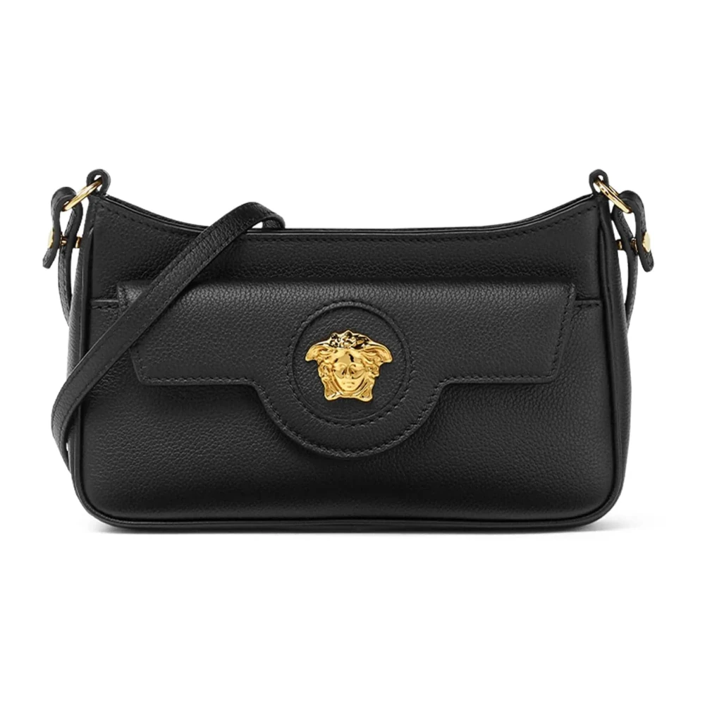Versace Zwart Goud Mini Tas Black Dames