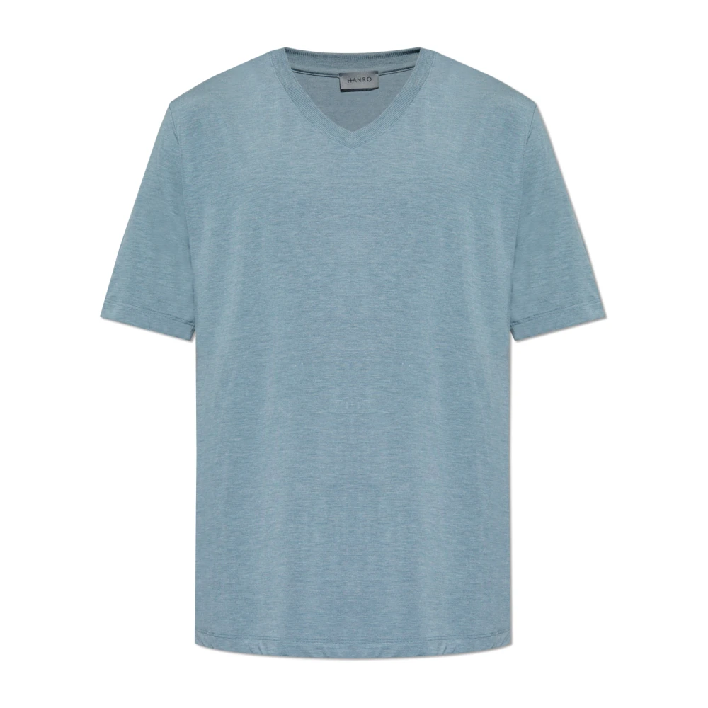 Hanro T-shirt 'Casuals' Blue Heren