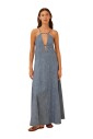 robe-maxi-croisee-en-chambray