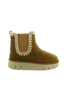 Platform Suede Chelsea Skor