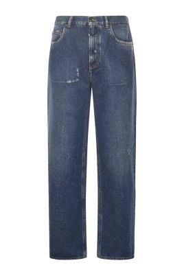 Denim Cotton Trousers