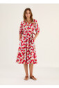 shirt-dress-with-belt-and-3-4-sleeve