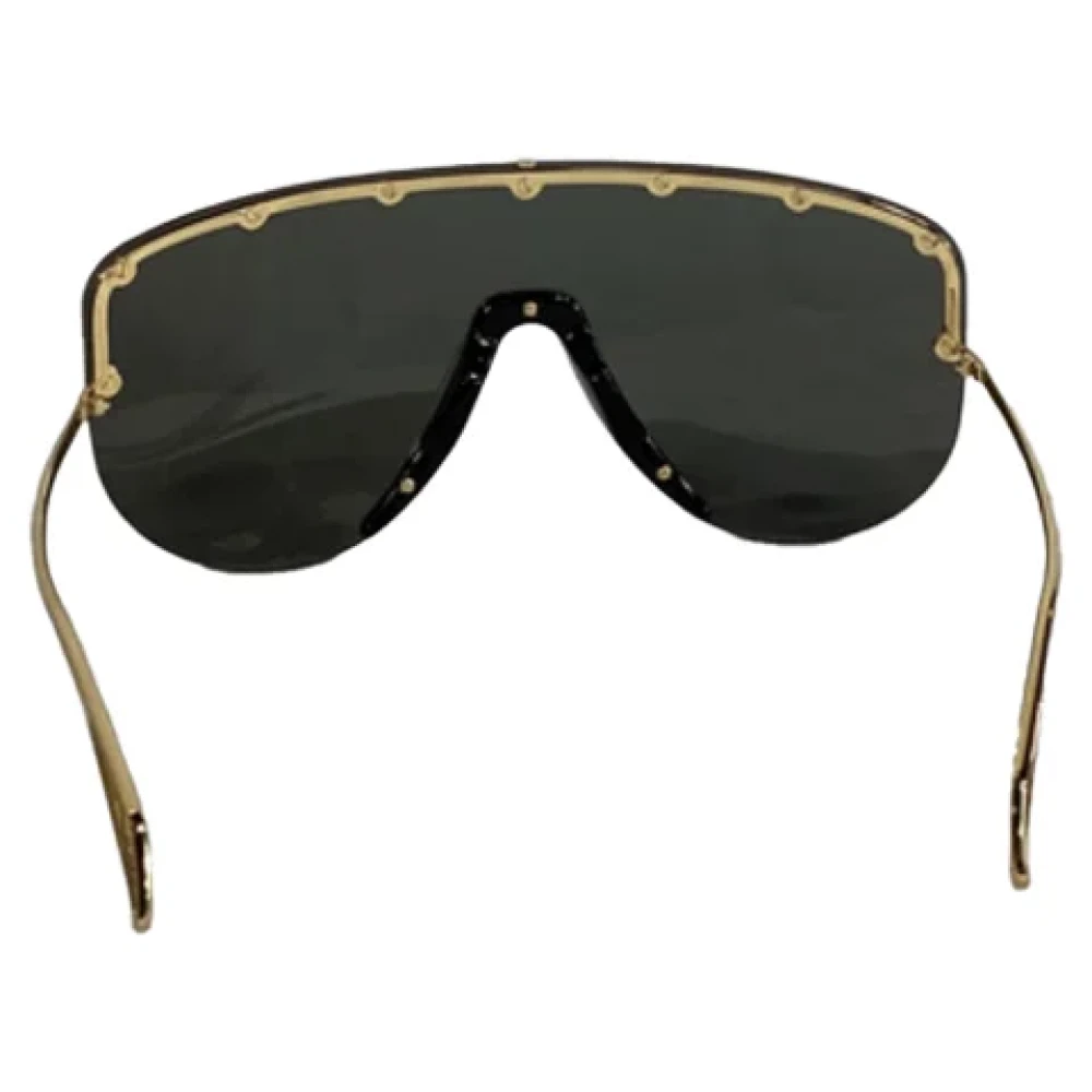 Gucci Vintage Pre-owned Plastic sunglasses Black Dames