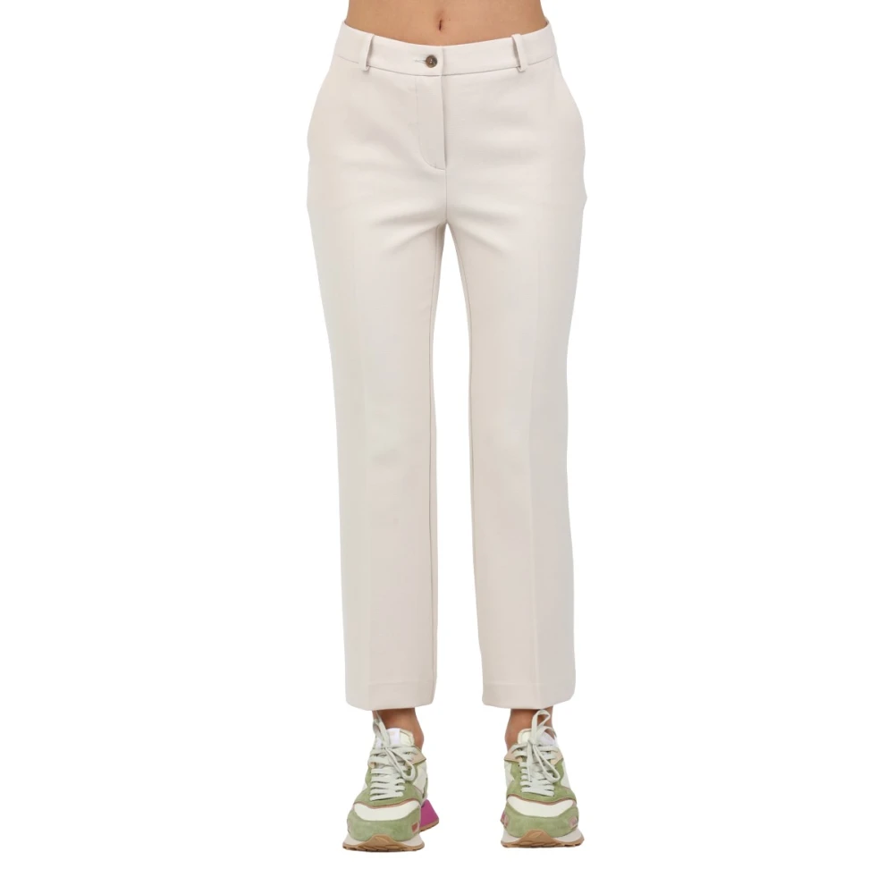 Rosso35 Wijde broek voor een trendy look Beige Dames